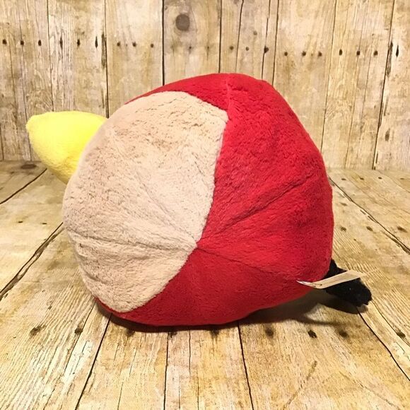 Rovio Angry Birds Red Bird Plush 8" Stuffed Toy No Sound by Commonwealth 2010 - Picture 6 of 7